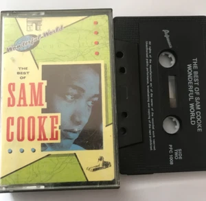 SAM COOKE - THE WONDERFUL WORLD OF SAM COOKE - TAPE CASSETTE ALBUM - Picture 1 of 1