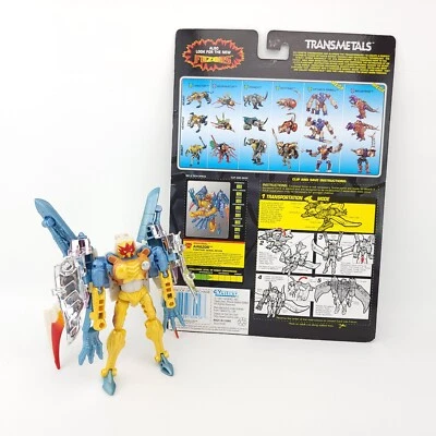Transformers Airazor Complete With Cardback Beast Wars Transmetals - Image 1 of 4