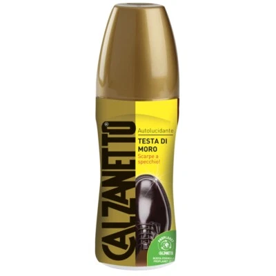 Calzanetto Lucido Autolucidante Testa Di Moro