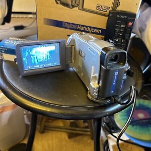 Sony Handycam DCR-TRV38 Mini DV Hybrid Camcorder Nightshot USB Remote Tested Hi8