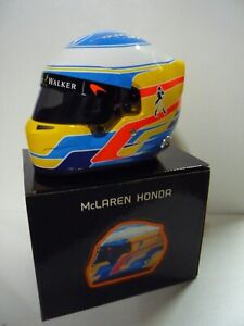 Casque Helmet F1 Fernando Alonso Bell  1:2 McLaren Honda 2017