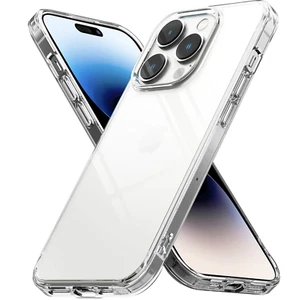 Case For iPhone 14 11 13 Pro Max 12 XR 8 SE CLEAR JELLY Shockproof Phone Cover - Picture 1 of 5
