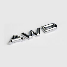 Rear Tail Gate "AWD" Letter 3D Emblem Badge Name Fit For Lincoln MKX 2016-2018