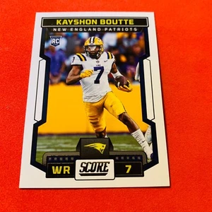Kayshon Boutte ROOKIE LSU Tigers / New England Patriots 2023 Score Card 350 - Foto 1 di 2