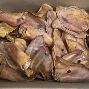 (25) Natural Dog Pork Pig Chew Treats - Picture 1 of 2