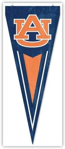 Auburn Tigers Collegiate Applique Embroidered Pennant Premium Fan Flag Cover