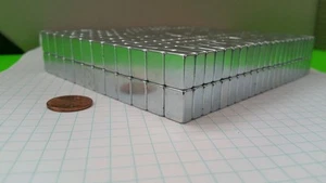 12 imanes de bloque de neodimio. Super fuerte tierras raras 13mm x 10mm x 6mm - Imagen 1 de 3
