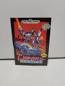 Cyborg Justice Sega Genesis (Cover Artwork Only) - Picture 1 of 5