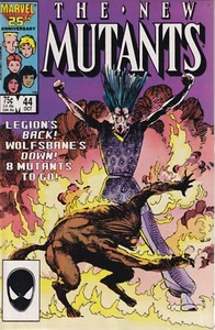 NUEVOS MUTANTES 44 - PORTADA DE BARRY SMITH - SERIE XMEN 1982 - MARVEL COMICS - Imagen 1 de 1