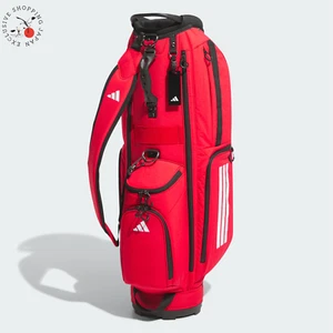 Adidas Golf Three Stripes Cordura Cart Bag 8.5 x 47" 4-way 2025 Model Pure Ruby  - Picture 1 of 6
