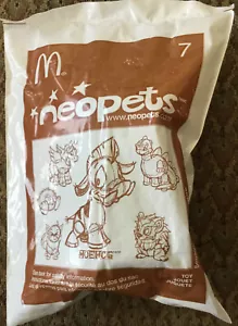 2004 McDONALDS NEOPETS #7 Moehog HAPPY MEAL STUFFED TOY NIP! - Picture 1 of 2