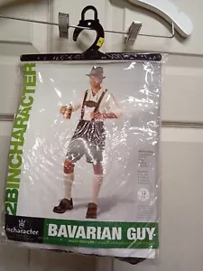InCharacter Costumes Adult Costume Set sz M Bavarian Guy Mens Costume Ages 14 yr - Picture 1 of 8