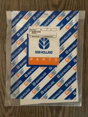 Calcomanía de piezas New Holland # 84001845 Foto 1 de 3