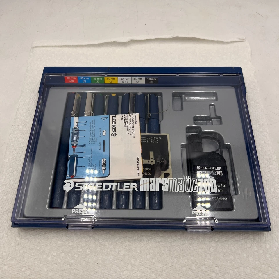 Juego de dibujo técnico Staedtler Marsmatic 700 DE COLECCIÓN *Incompleto* Foto 1 de 4