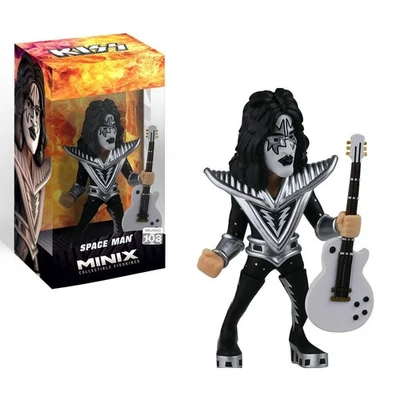 Figura de vinilo coleccionable KISS The Spaceman de 4,75 pulgadas de MINIX - COMO NUEVA/NUEVA Foto 1 de 4