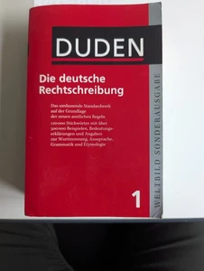 Duden Die deutsche Rechtschreibung 1 Weltbild Sonderausgabe - Bild 1 von 1