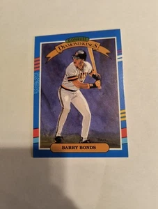 BARRY BONDS 1991 DONRUSS DIAMOND KINGS #4 FREE SHIPPING - Picture 1 of 2
