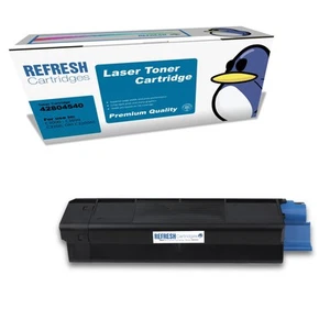 Refresh Cartridges Black 42804540 High Capacity Toner Compatible With OKI - Afbeelding 1 van 9