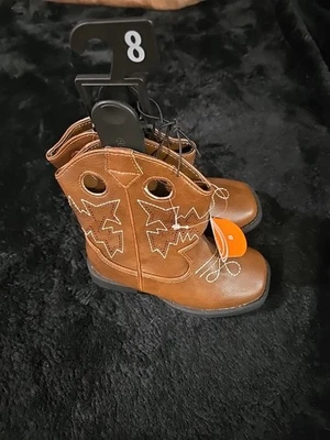 Ковбойские сапоги для мальчиков ясельного возраста размер 8T новые с бирками - Изображение 1 из 4