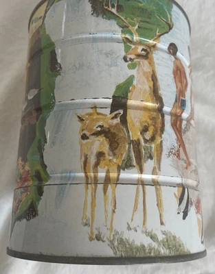 Vintage   Coffee Can Coffee tin -designer series - Image 1 of 4