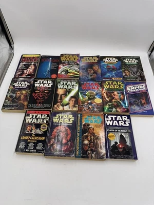 Star Wars Mixed Paperback Book Lot Of 16 - Image 1 of 4