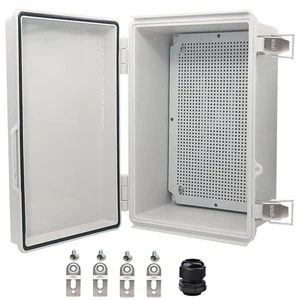 YETLEBOX Scatola Elettrica Impermeabile, IP67 Scatola di Giunzione Chiusura in Acciaio Inox H... - Foto 1 di 6