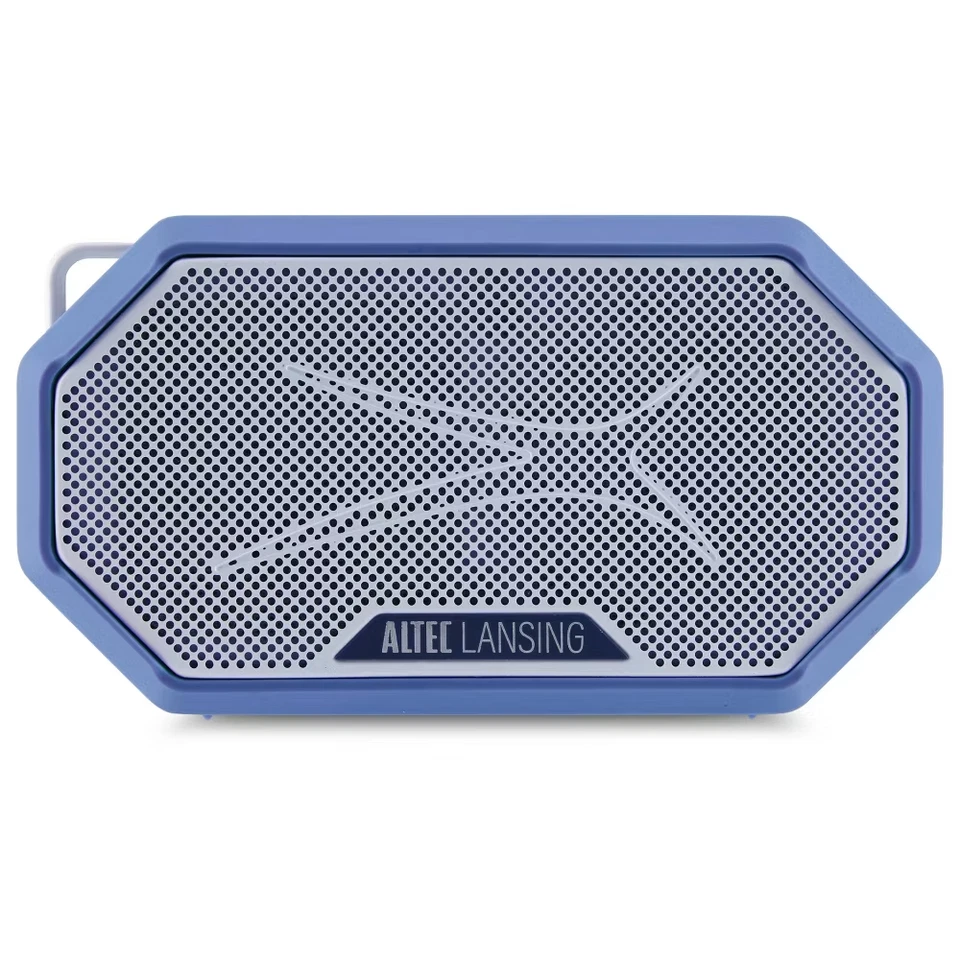Altec Lansing Hydra Mini 2.0 Bluetooth Speaker Everything proof wireless (BLUE)