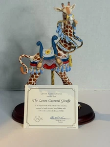 Lenox 2004 Carousel Giraffe 24K Gold Trim Large Figure - Picture 1 of 8