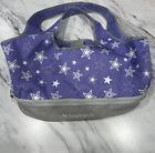 American Girl Doll Tote Bag Doll Carrier Purple Silver Stars