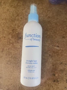Function of Beauty Straight Hair Leave-In Milk Mist Base W/ Aloe Vera 207 mL - Picture 1 of 2