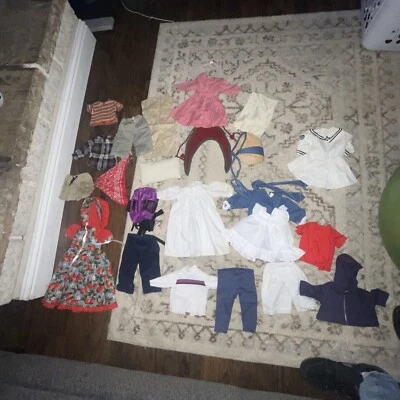 Lote de piezas Trajes de ropa para muñeca American Girl Pleasant Company retirados Foto 1 de 4