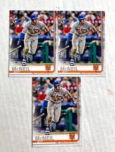 JEFF McNEIL LOT OF 3 2019 Topps Series 1 FLAGSHIP BASE RC's #281! QTY!!! INVEST - Picture 1 of 3