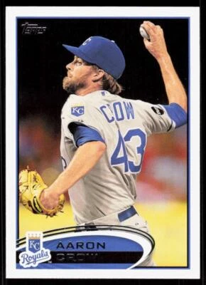 2012 Topps 67 Aaron Crow Kansas City Royals - Image 1 of 2