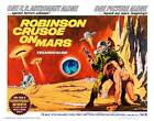 Robinson Crusoe On Mars Movie Poster 22X28 Half Sheet Paul Mantee Victor Lundin