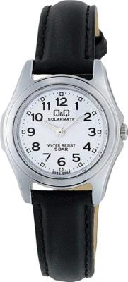 H009-304 Q&Q watch solar power supply "SOLARMATE" 5 ATM water resistant lady - image 1 of 4