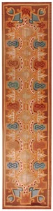 4x17 Antique French Aubusson Rug Louis Phillipe Rug Runner 122cmx526cm C.1880 - Picture 1 of 8