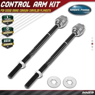 2x Extremo de barra de amarre interior para Dodge Grand Caravan 1996-2000 Chrysler Voyager Plymouth Foto 1 de 4