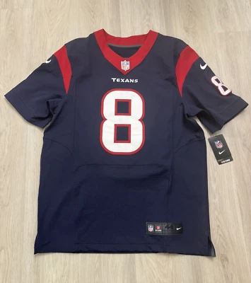 Camiseta deportiva auténtica Nike On Field Elite firmada por Matt Schaub de los Houston Texans 44 grande Foto 1 de 4