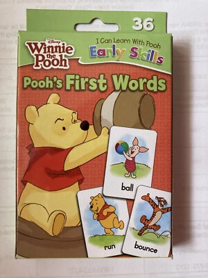 Tarjetas flash primeras palabras de Pooh I Can Learn with Pooh Early Skills de Disney Foto 1 de 3