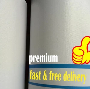 Leinwand Rolle-Polyester glänzend für Öko Solven-Kratzfest Oberfläche 36"x100' - Bild 1 von 5