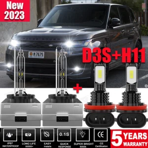 Faro LED de 6 k alto/bajo + bombillas antiniebla para Range Rover Sport 2010-2018 - Imagen 1 de 12
