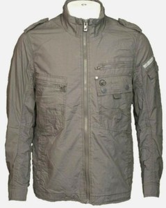 Lightweight Cotton Jacket Grey Men's Small Bosse Duck & Cover