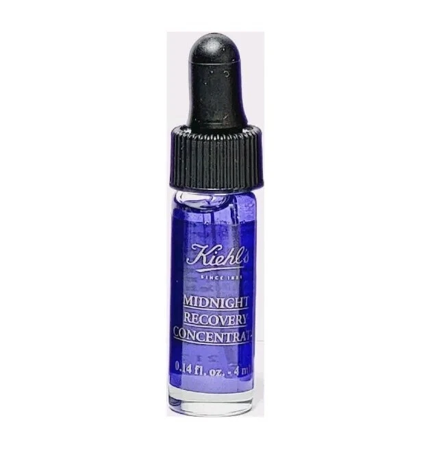 Kiehl's Midnight Recovery Concentrate Face Serum Sample Size 4ml In Box - Image 1 of 1