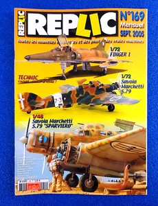 REPLIK N'169 FINGER I, TECHNIC COCKPIT, SAVOIA MARCHETTI SEPTEMBER 2005 MAGAZIN - Bild 1 von 10