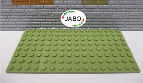 (B17) Lego 92438 Plate 8x16 Dark Tan 79003 10236 10234 4204 70014