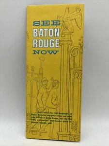 1948 VER BATON ROUGE AHORA Folleto Federal de la Cámara de Comercio de Louisiana - Imagen 1 de 4