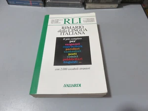 RIMARIO De La Lengua Italiana - Primera Edición 1993 Vallardi Editor - Imagen 1 de 13
