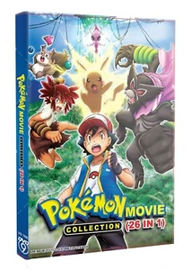 Pokemon Complete Movie Collection (26 IN 1) Anime DVD [English Sub] [Free Gift] - Picture 1 of 6