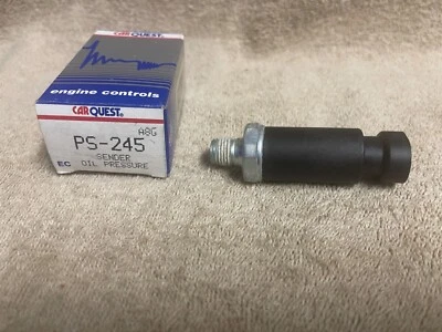 INTERRUPTOR DE PRESIÓN DE ACEITE CAR QUEST PS-245 CHEVY GMC TAHOE C/K 1500 2500 3500 Foto 1 de 4