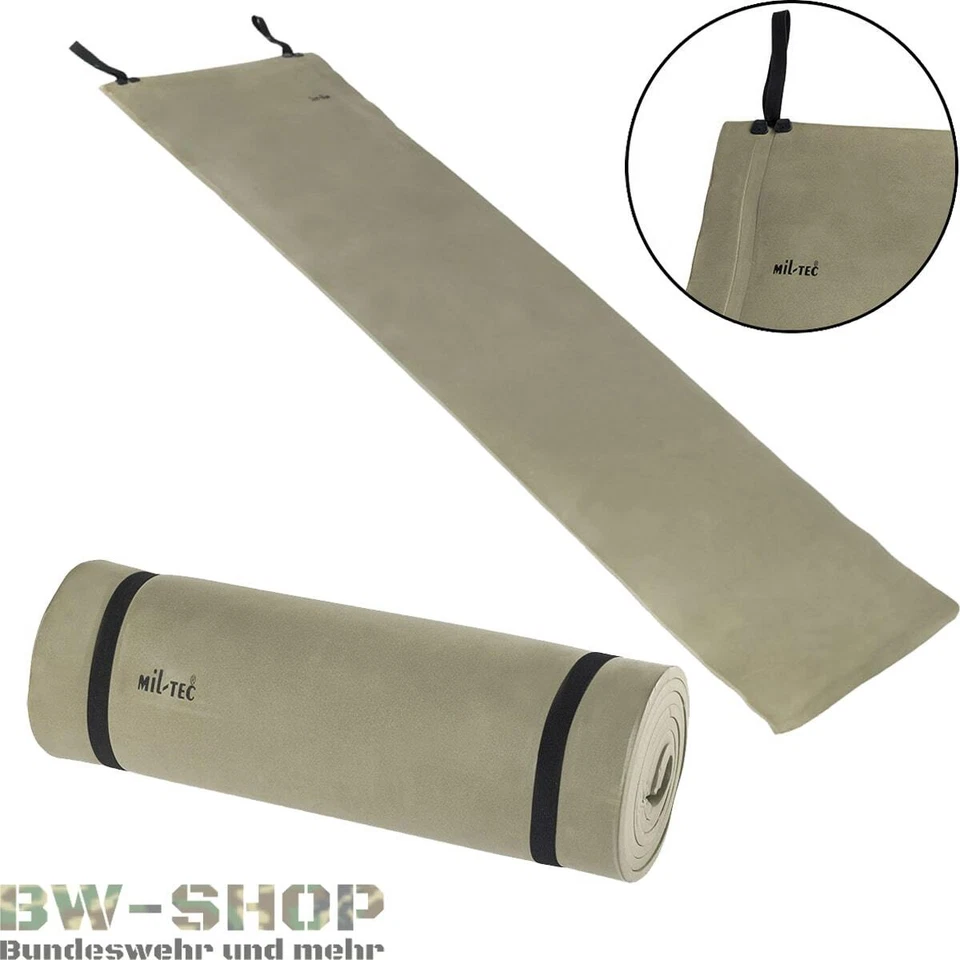 MILITÄR ISOMATTE BW UNTERLAGE FÜR SCHLAFSACK OLIV ROLLBAR ISO MATTE THERMO EVA - Bild 1 von 1
